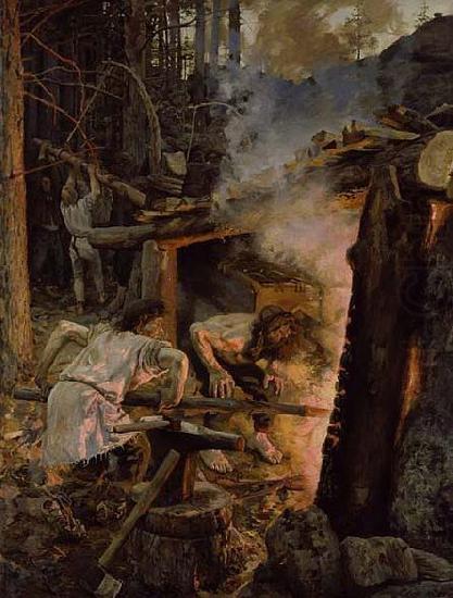 Forging of the Sampo, Akseli Gallen-Kallela